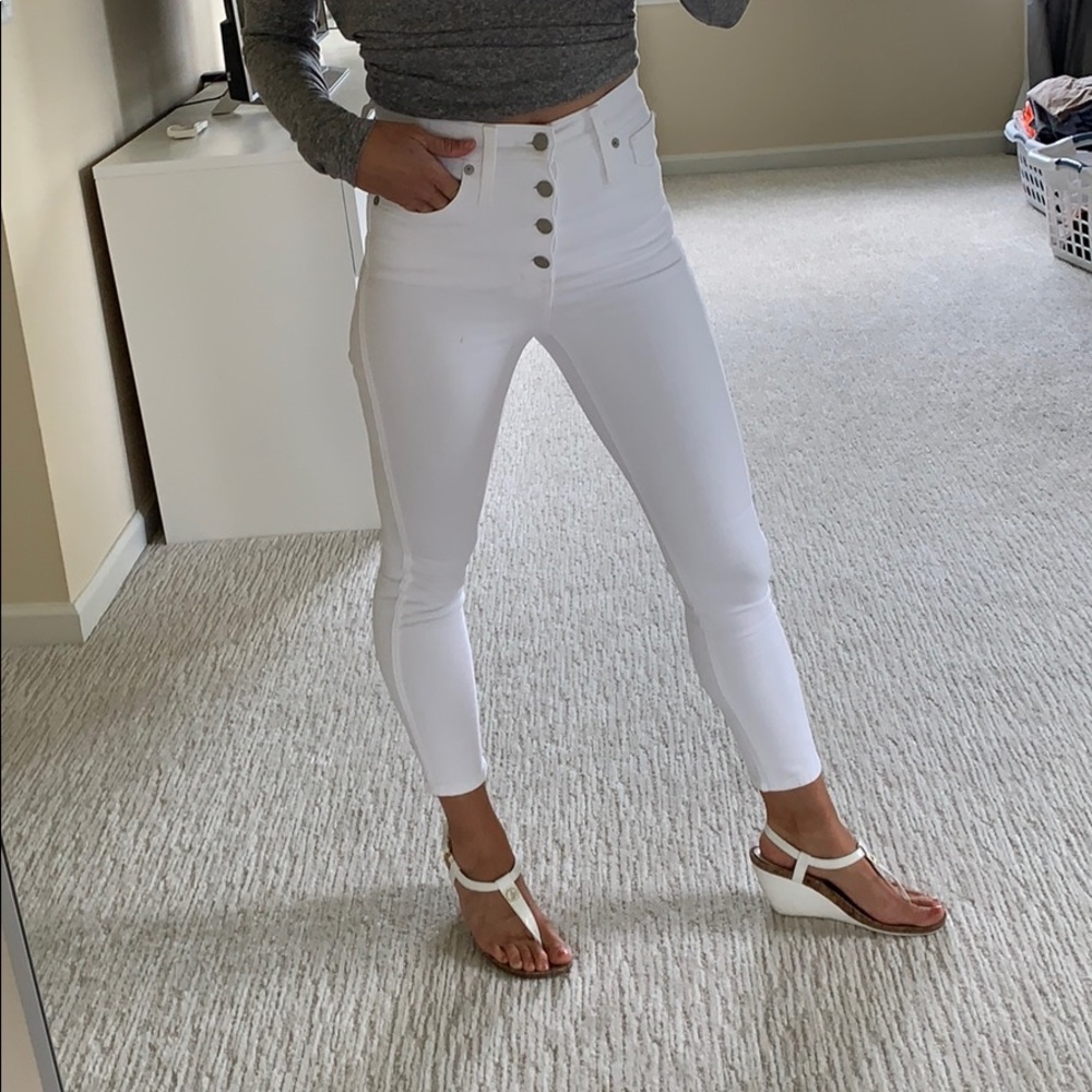 Madewell 10” Hi Rise Skinny Crop Jeans
